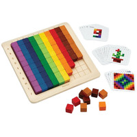 Кубики Plan Toys Счеты-мозайка 5468