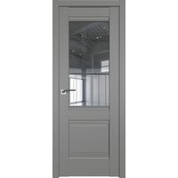 Межкомнатная дверь ProfilDoors Классика 2U L 70x200 (грей/прозрачное)