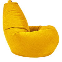 Кресло-мешок Sled Велюр 100x100x145 (апельсин)
