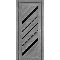 Межкомнатная дверь Triadoors Luxury 573 ПО 90x200 (brig/лакобель черный)