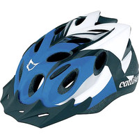 Cпортивный шлем Catlike Diablo с козырьком (белый/синий)