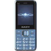Кнопочный телефон Maxvi P21 (маренго)