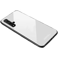 Чехол для телефона Case Glassy для Huawei Nova 5T/Honor 20 (белый)