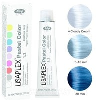 Крем-краска для волос Lisap Lisaplex Pastel Color Blue Sky 60 мл