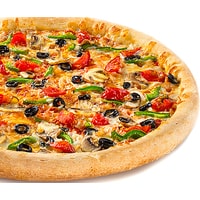 Пицца Папа Джонс Вегетарианская (традиционное тесто, 35 см, сырный борт)