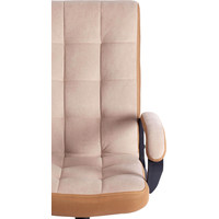 Кресло TetChair Trendy (флок, бежевый/бронзовый)