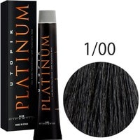 Крем-краска для волос Hipertin Utopik Platinum 1.00 черный натуральный 60 мл