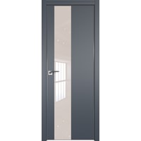 Межкомнатная дверь ProfilDoors 5E 60x200 (антрацит/стекло перламутровый лак)