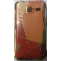 Чехол для телефона LGD Абстракция для Samsung Galaxy J1 [J105] (коричневый)