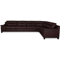 Угловой диван Домовой СанРемо (угловой, коричневый)