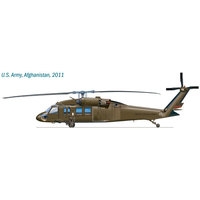 Сборная модель Italeri 1328 Вертолет UH-60/MH-60 Black Hawk Night Raid