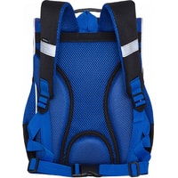 Школьный рюкзак Grizzly RAm-085-2/1 (черный/синий)