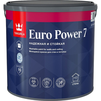 Краска Tikkurila Euro Power 7 2.7 л (база С, матовая)