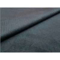 П-образный диван Лига диванов Милфорд 31575 (микровельвет, черный/фиолетовый)