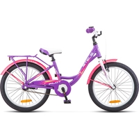 Детский велосипед Stels Pilot 220 Lady 20 V010 (фиолетовый, 2018)