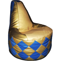Кресло-мешок Bagland Ромбик (золотистый)