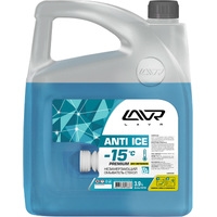 Стеклоомывающая жидкость Lavr Anti Ice -15°C 3.9л Ln1313