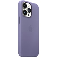 Чехол для телефона Apple MagSafe Leather Case для iPhone 13 Pro (сиреневая глициния)