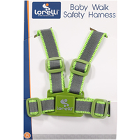 Ходунки Lorelli Safety Harness (зеленый/серый)