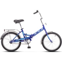 Велосипед Stels Pilot 410 20 Z011 2021 (синий)