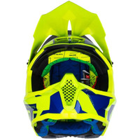 Мотошлем MT Helmets Falcon Crush B7 (XXL, глянцевый синий)