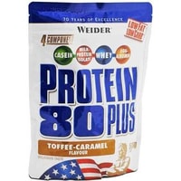Протеин сывороточный (изолят) Weider Protein 80+ (тоффи/карамель, 500 г)