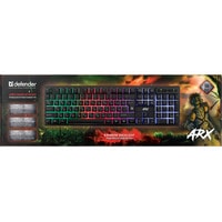 Клавиатура Defender Arx GK-196L RU
