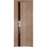 Межкомнатная дверь ProfilDoors 62XN L 90x200 (салинас светлый/стекло коричневый лак)