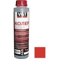 Колеровочная краска VGT ВД-АК-1180 2012 1 кг (малиново-красный)