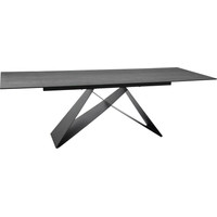 Кухонный стол Signal Westin ceramic WESTINJSZC160 (светло-серый/черный матовый)