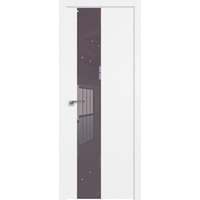 Межкомнатная дверь ProfilDoors 5SMK (белый матовый, вставка стекло кварц)