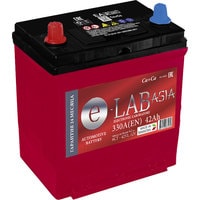 Автомобильный аккумулятор E-Lab Asia 42 JL (42 А·ч)