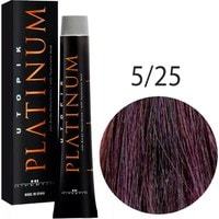Крем-краска для волос Hipertin Utopik Platinum 5.25 светлый каштан перламутрово-красный 60 мл