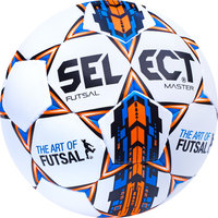 Футзальный мяч Select Futsal Master (4 размер, белый/синий/оранжевый)
