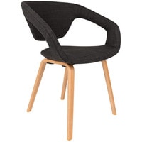 Интерьерное кресло Zuiver Flexback (черный/коричневый) в Бобруйске