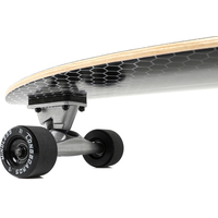Лонгборд Mindless Surf Skate Fish Tail Black MS1500