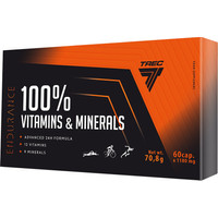 Витамины, минералы Trec Nutrition 100% Vitamins & Minerals, 60 капс.