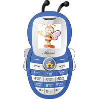 Кнопочный телефон Maxvi J8 Blue