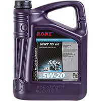 Моторное масло ROWE Hightec Synt RS HC SAE 5W-20 4л [20186-0040-03]