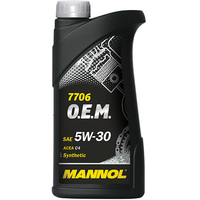 Моторное масло Mannol 7706 O.E.M. 5W-30 C4 1л [MN7706-1]