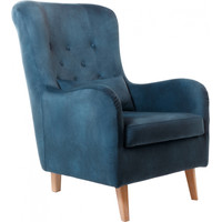 Интерьерное кресло Krones Калипсо (велюр темно-синий) в Барановичах