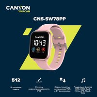 Умные часы Canyon Salt SW-78 (розовый)