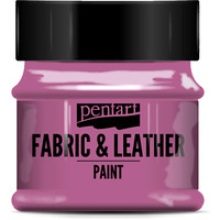 Краска для текстиля Pentart Fabric & Leather paint 50 мл (пурпурный) в Гродно