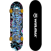 Скейтборд WIN.MAX WME05015Z4 (graffity blue)