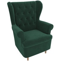 Интерьерное кресло Mebelico Торин Люкс 272 108495 (велюр, зеленый)