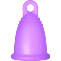 Менструальная чаша Me Luna Classic L кольцо (фиолетовый)