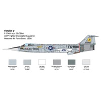 Сборная модель Italeri 2515 F-104 Starfighter A/C