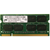 Оперативная память Micron 2GB DDR2 SODIMM PC2-6400 MT16HTF25664HY-800J1