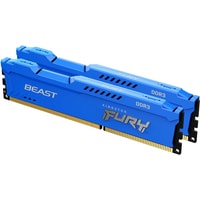 Оперативная память Kingston FURY Beast 2x8GB DDR3 PC3-12800 KF316C10BK2/16