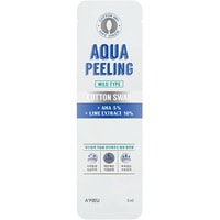  A'Pieu Палочка-пилинг для лица Aqua Peeling Cotton Swab Mild 3 г